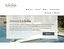 Tablet Screenshot of everveda.com
